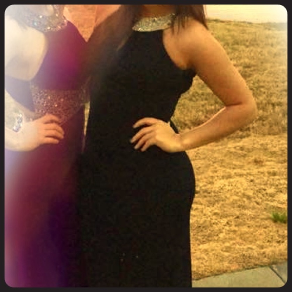Navy Blue Formal Dress
